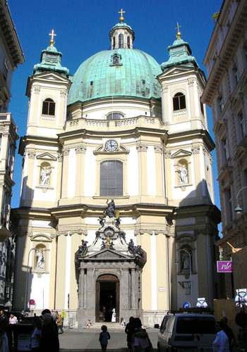 Szállás Bécs - Szent Péter templom / Peterskirche