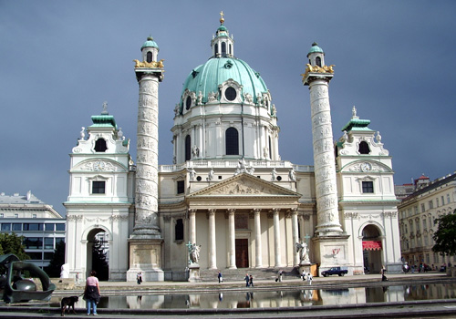 Szállás Bécs - Karlskirche